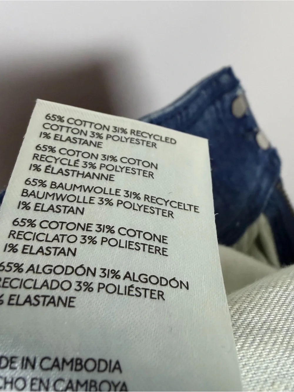Anthropologie Pilcro High Rise Wide Leg Trouser Jeans Blue Women’s Size 28 Boho - Picture 7 of 7